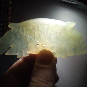 Stone Jewelry Pendant Chinese Japanese antique